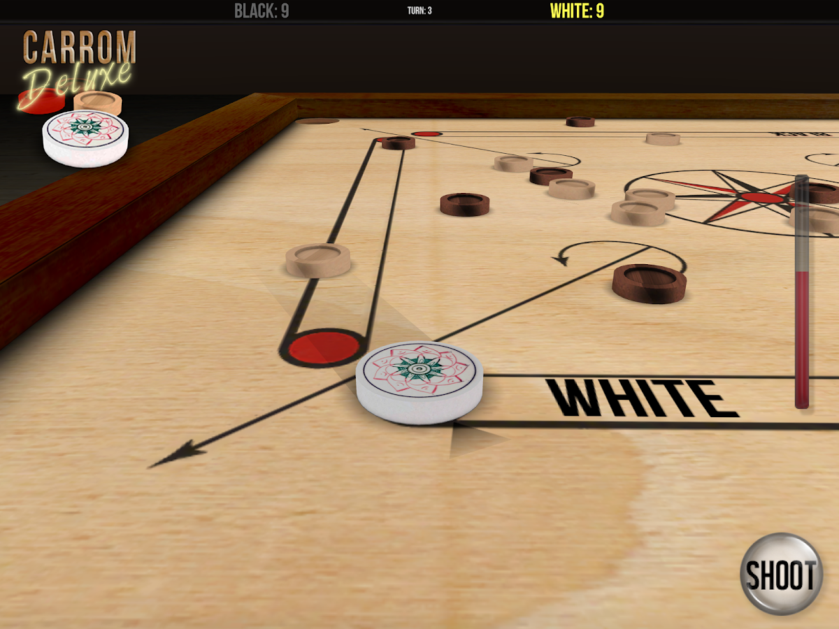 Carrom Deluxe - screenshot