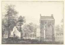 Gezicht op huis Groenewoude, gezien vanuit het oosten