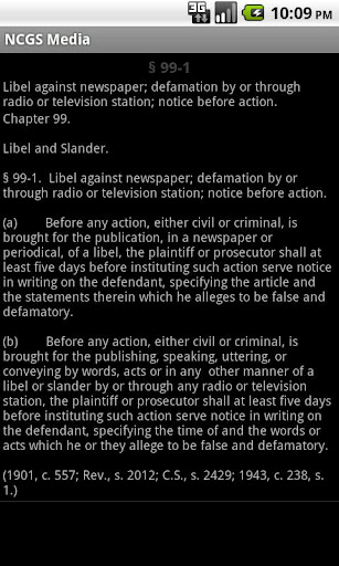 【免費書籍App】NC General Statutes - Media-APP點子