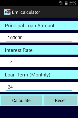 EMI Calculator