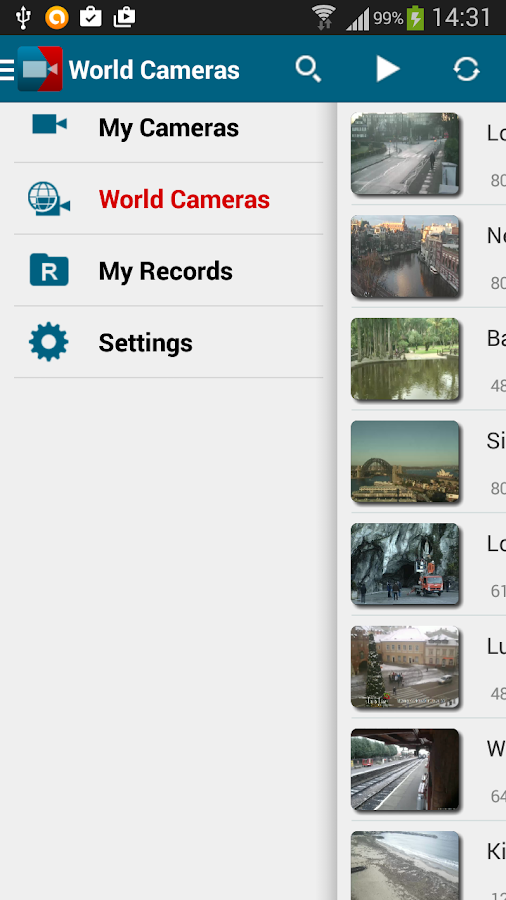    VXG RTSP Player Pro- screenshot  