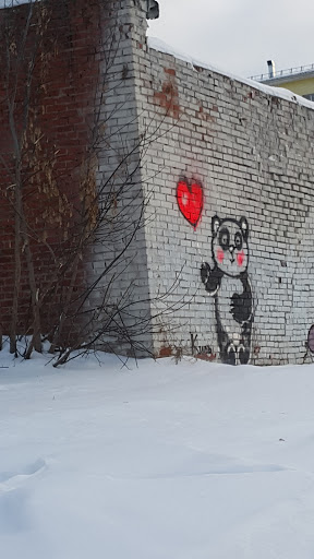 Панда с Сердечком