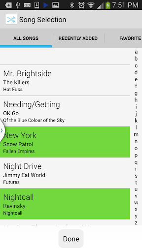 Shuffle Plus Music Player