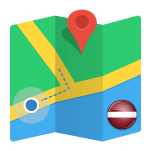 RouteMe Latvia-Offline Routing logo