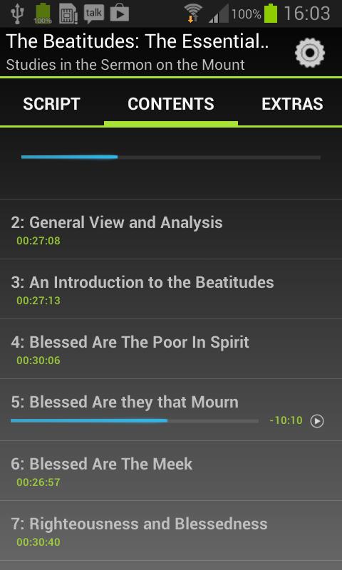 The Beatitudes Screen 3