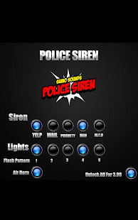Police Siren And Lights