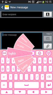 How to get Pink Keyboard & Wallpapers patch 2.0 apk for bluestacks