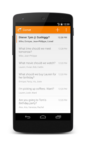 Comet: Free Smart Messenger