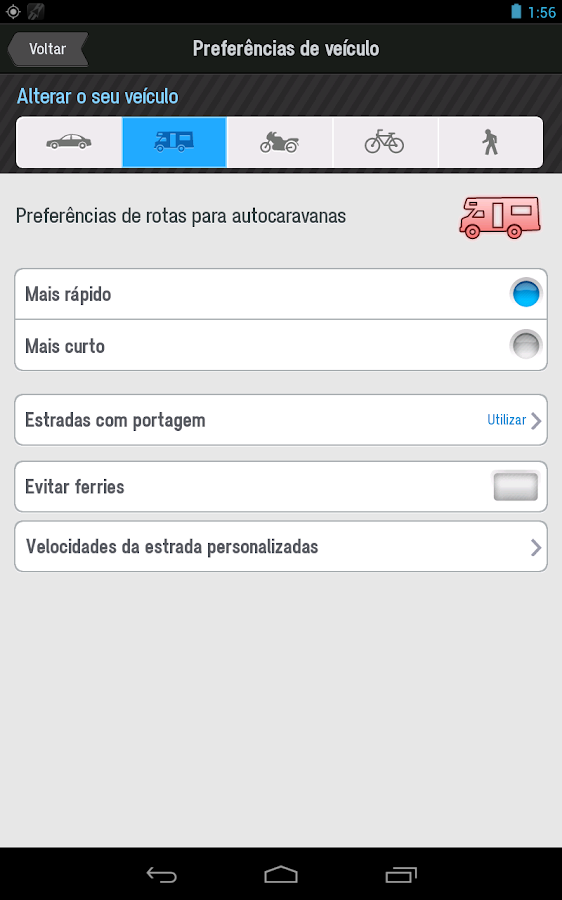 CoPilot Premium Brasil GPS App - screenshot