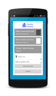 Lastest Toaster Sample APK
