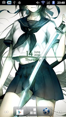 刀 制服 女の子 アニメ ライブ壁紙 Androidアプリ Applion