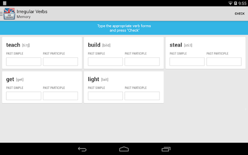 download Irregular Verbs (EN/US) free