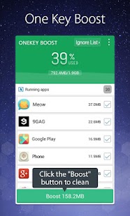 How to install One Key Boost - Memory Cleaner lastet apk for laptop