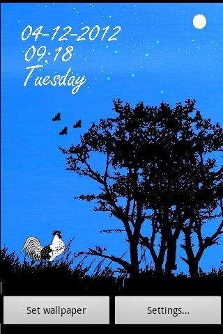 Day Night Live Wallpaper Screen 3