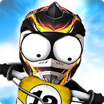 Cover Image of Download Stickman Downhill Motocross 2.0 APK