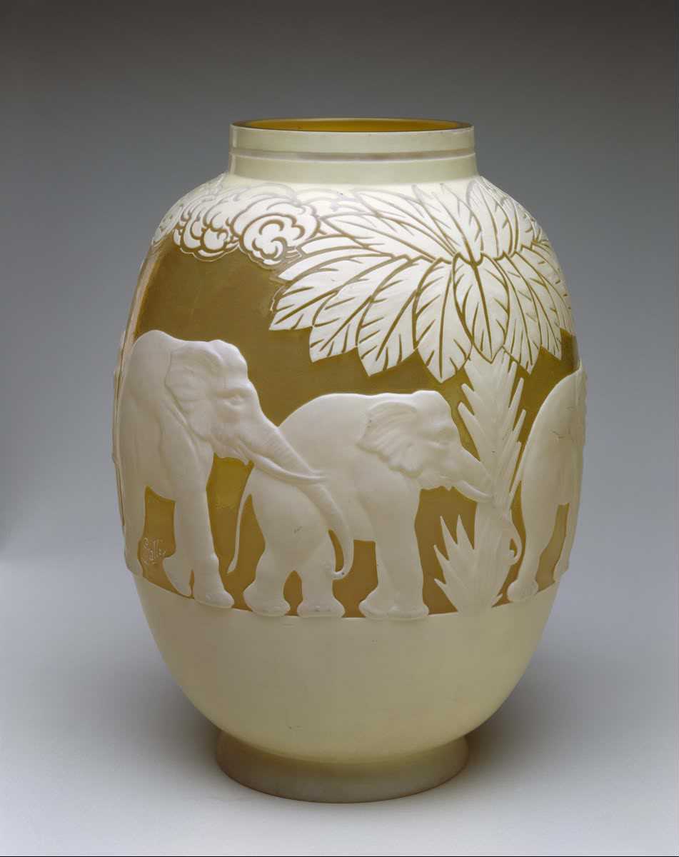 Elephant Vase - Emile Gallé — Google Arts & Culture
