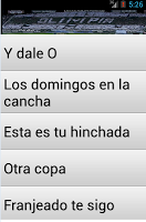 Ringtones Hinchada Olimpia APK Screenshot #1