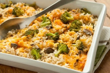 Broccoli, Rice and Cheese Casserole