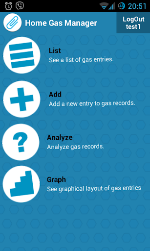 Home Gas Manager