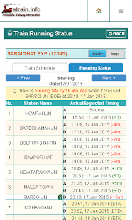 Indian Railways @etrain.info Screenshots 21