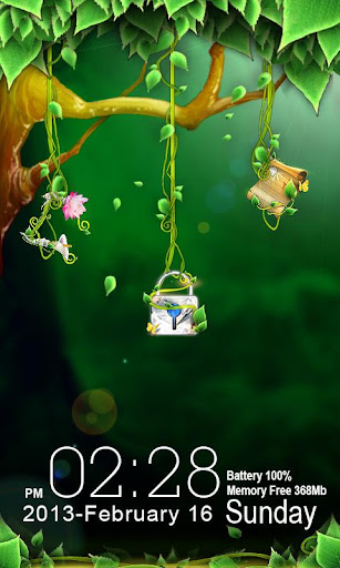 Forest GO Locker Theme