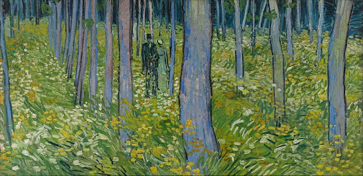 van gogh undergrowth with two figures