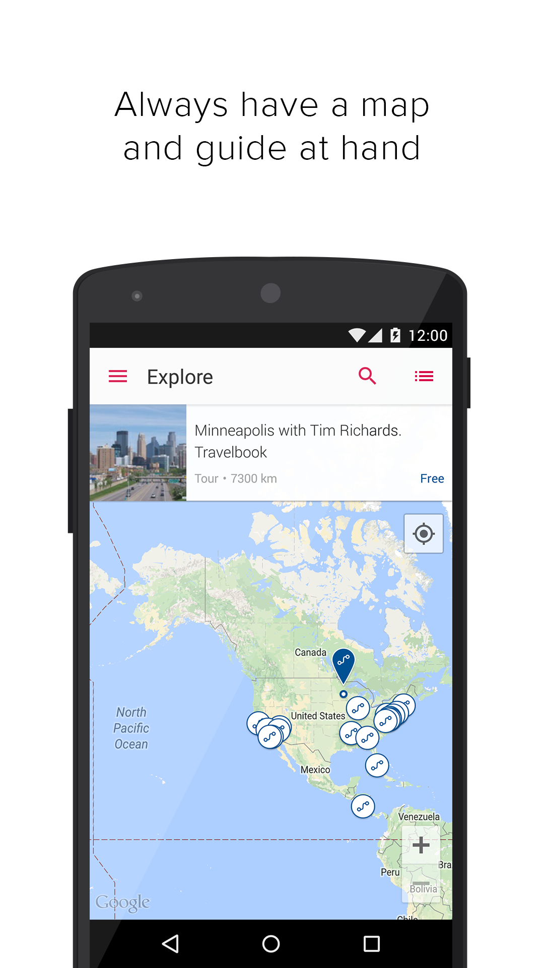 Android application izi.TRAVEL: Get Audio Tour Guide & Travel Guide screenshort