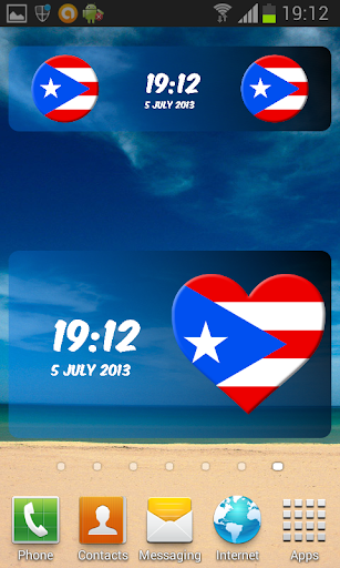 【免費運動App】Puerto Rico Digital Clock-APP點子