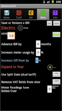 Gas/Electric Bill Checker