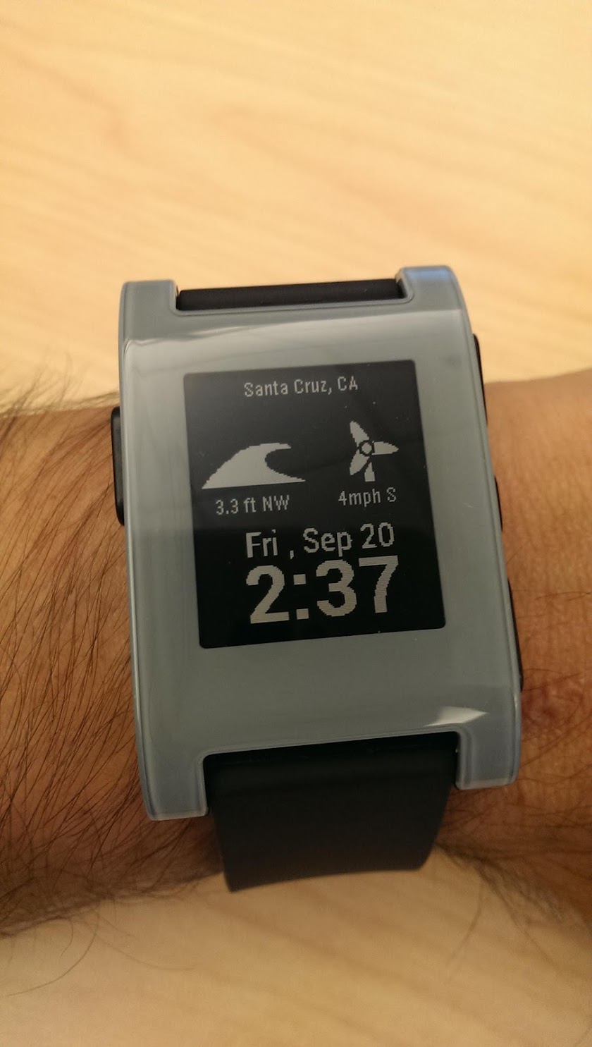 Watch Surf - Pebble Surf Watch Screen 2
