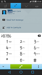 XZ Blue On Black Theme Xperia poster 5