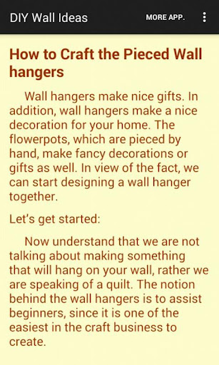 DIY Wall Decorating Ideas