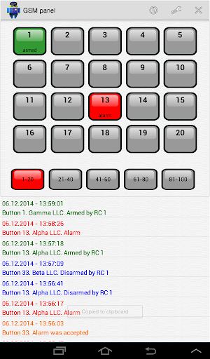 GSM panel