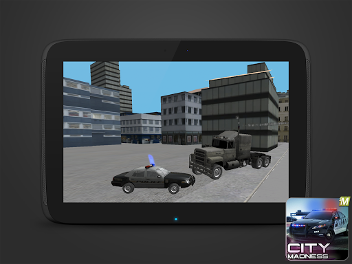 【免費賽車遊戲App】City Madness Police Racing 3d-APP點子