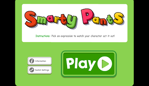 Android application Inclusive Smarty Pants screenshort