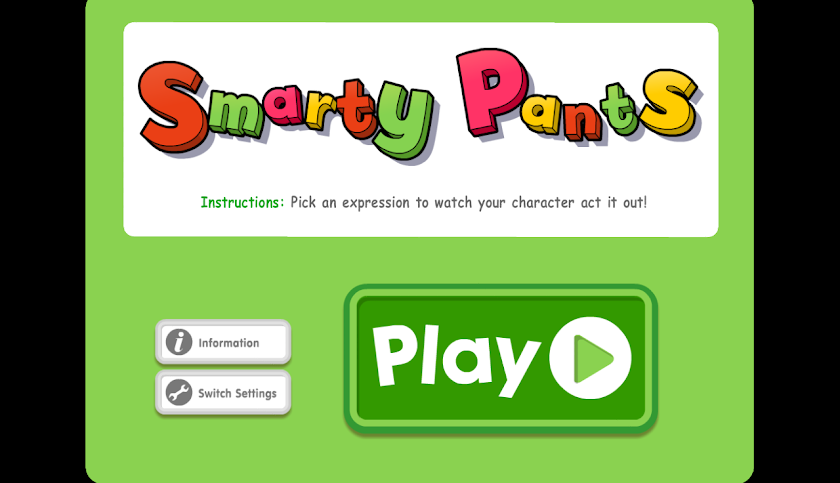 Inclusive Smarty Pants Screen 1