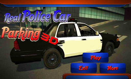 Real Police Car Parking 3D