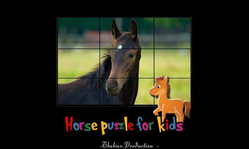 horses puzzles for children