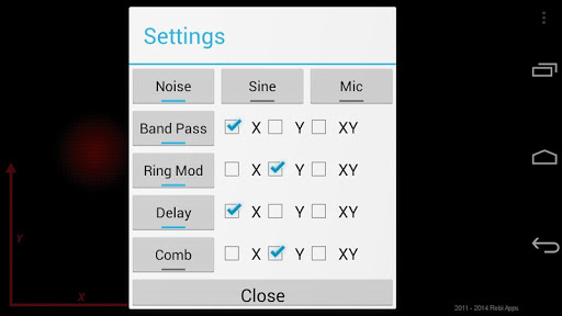 Super Chaos XY Pad