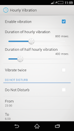 Hourly Vibration SmartWatch poster 1