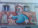 Coffee Dude Mural