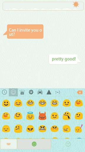 Weather theme- Emoji Keyboard