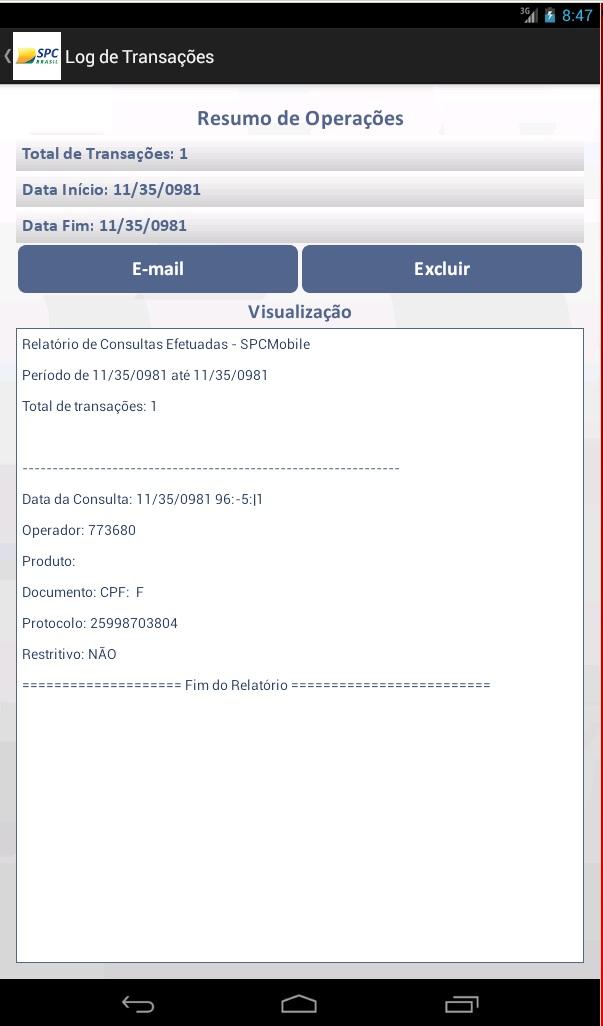 SPC Mobile Screen 3