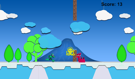 Scary Running poster 1