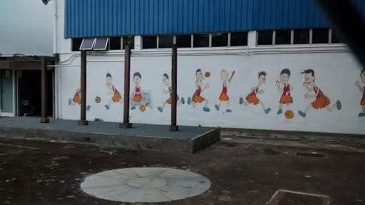 Basketball Mural Lakeside