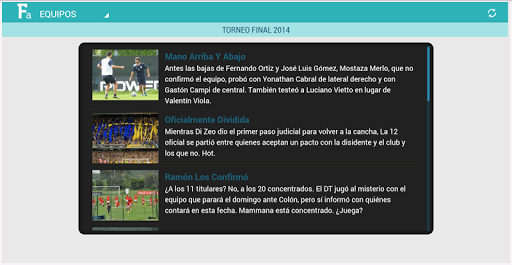 【免費運動App】Fútbol Argentino Tablet-APP點子