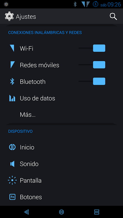 SAPPHIR (CM11/PA THEME) - screenshot