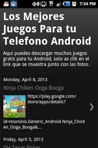 Juegos de android gratis