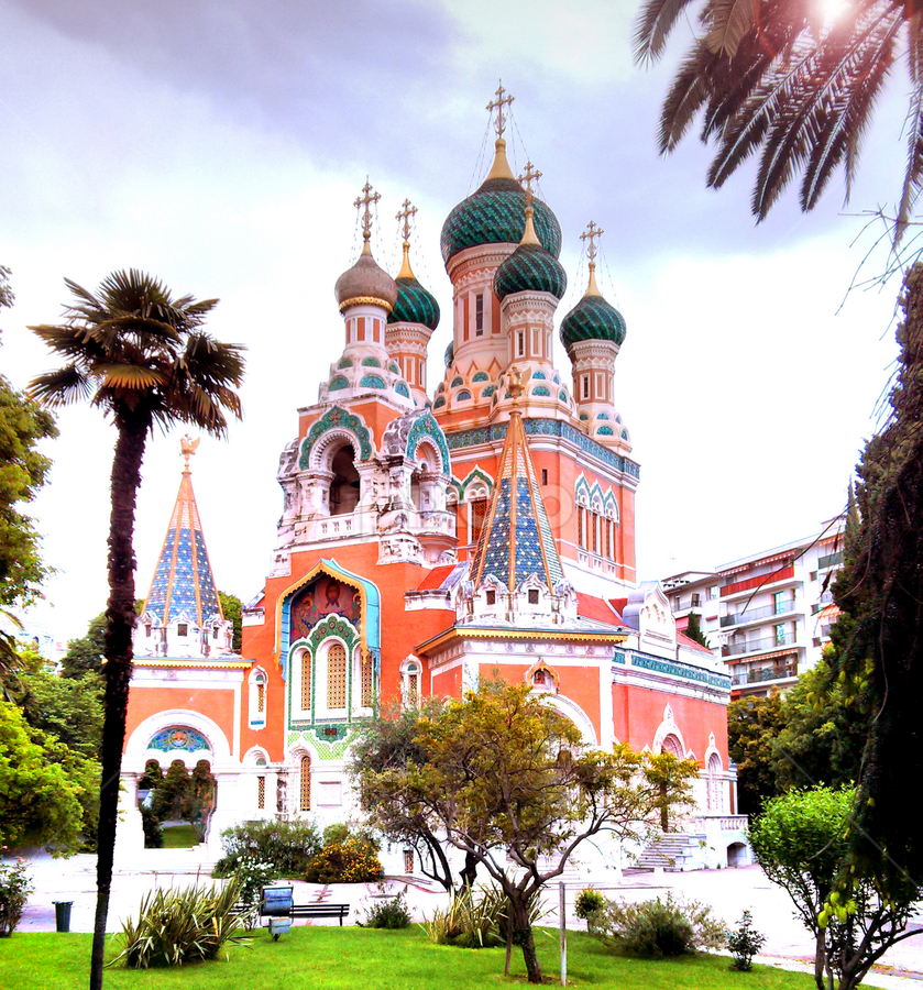 Russian Church, NICE by Sajal Gupta - Instagram & Mobile Android