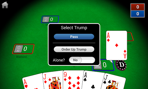 【免費紙牌App】Euchre 3D-APP點子